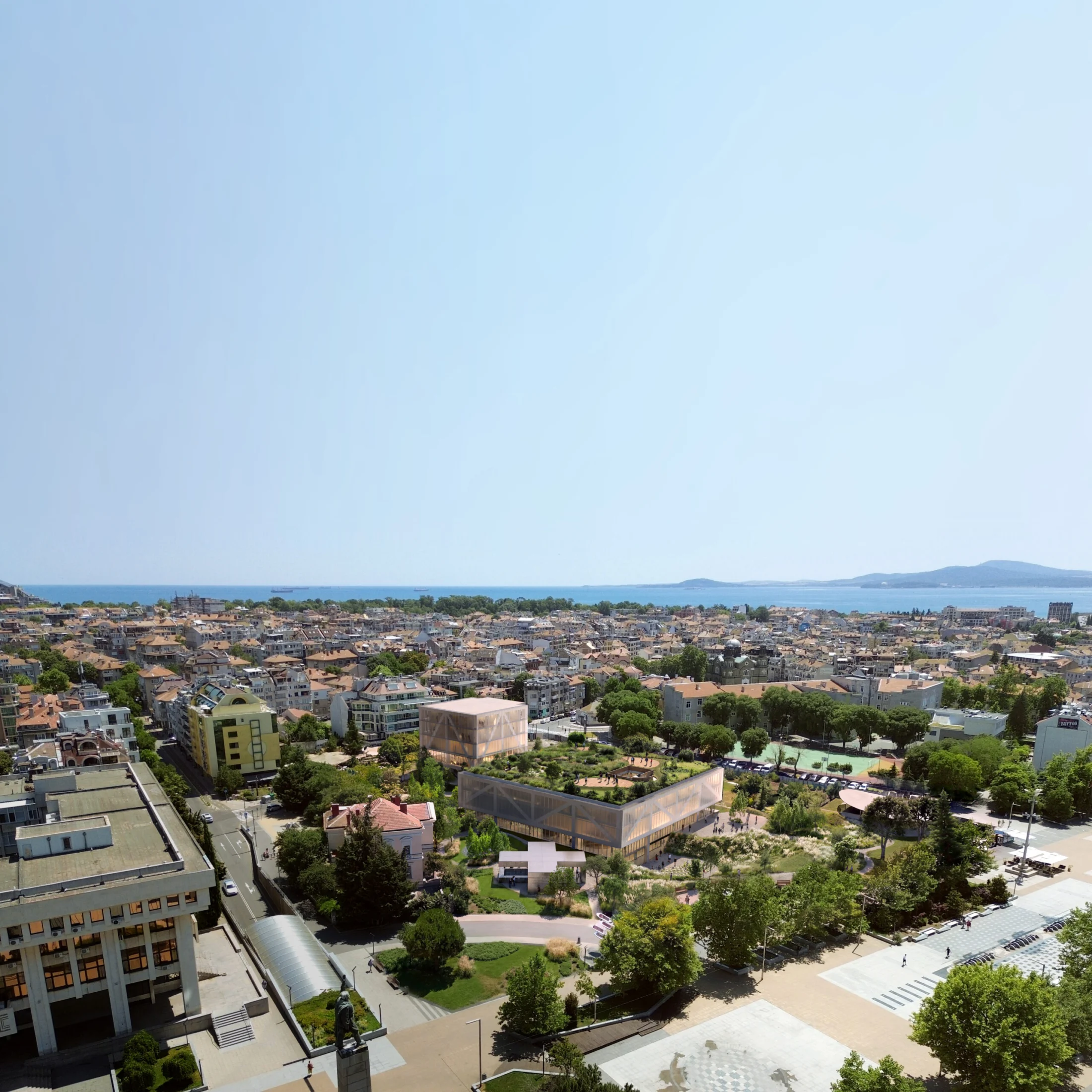 Burgas Culture Center competition visualization — 00.141