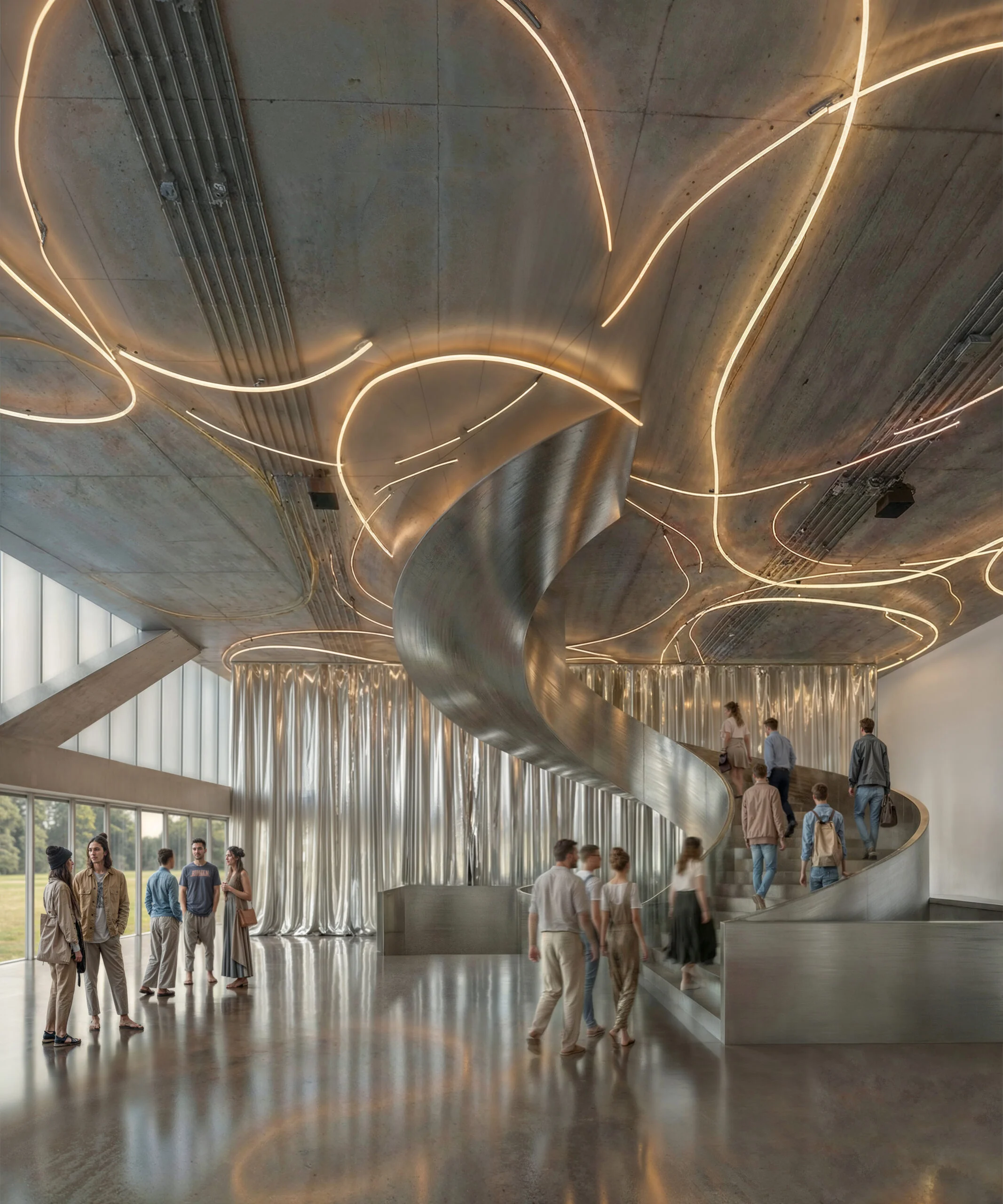 Burgas Culture Center competition visualization — 00.144