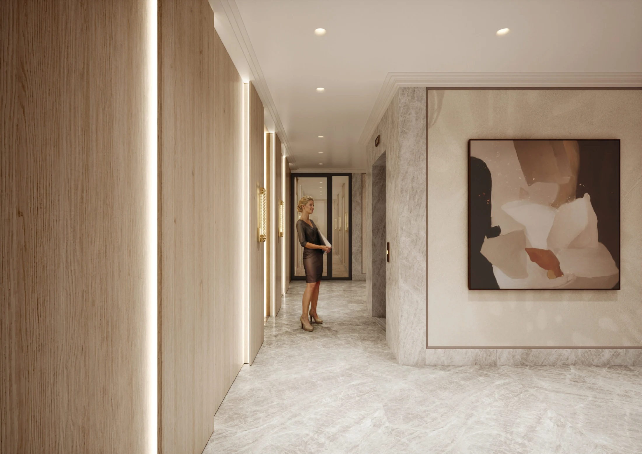 Green Estate Aria Residence foyer — 00.178