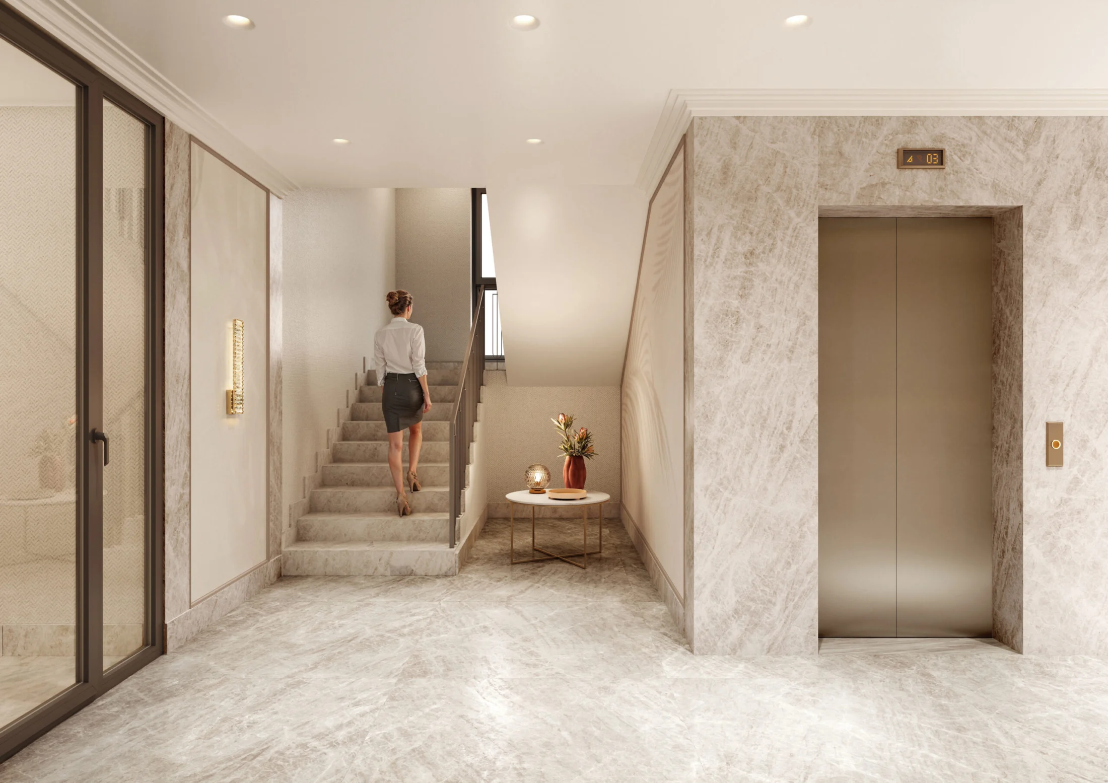 Green Estate Aria Residence foyer — 00.179