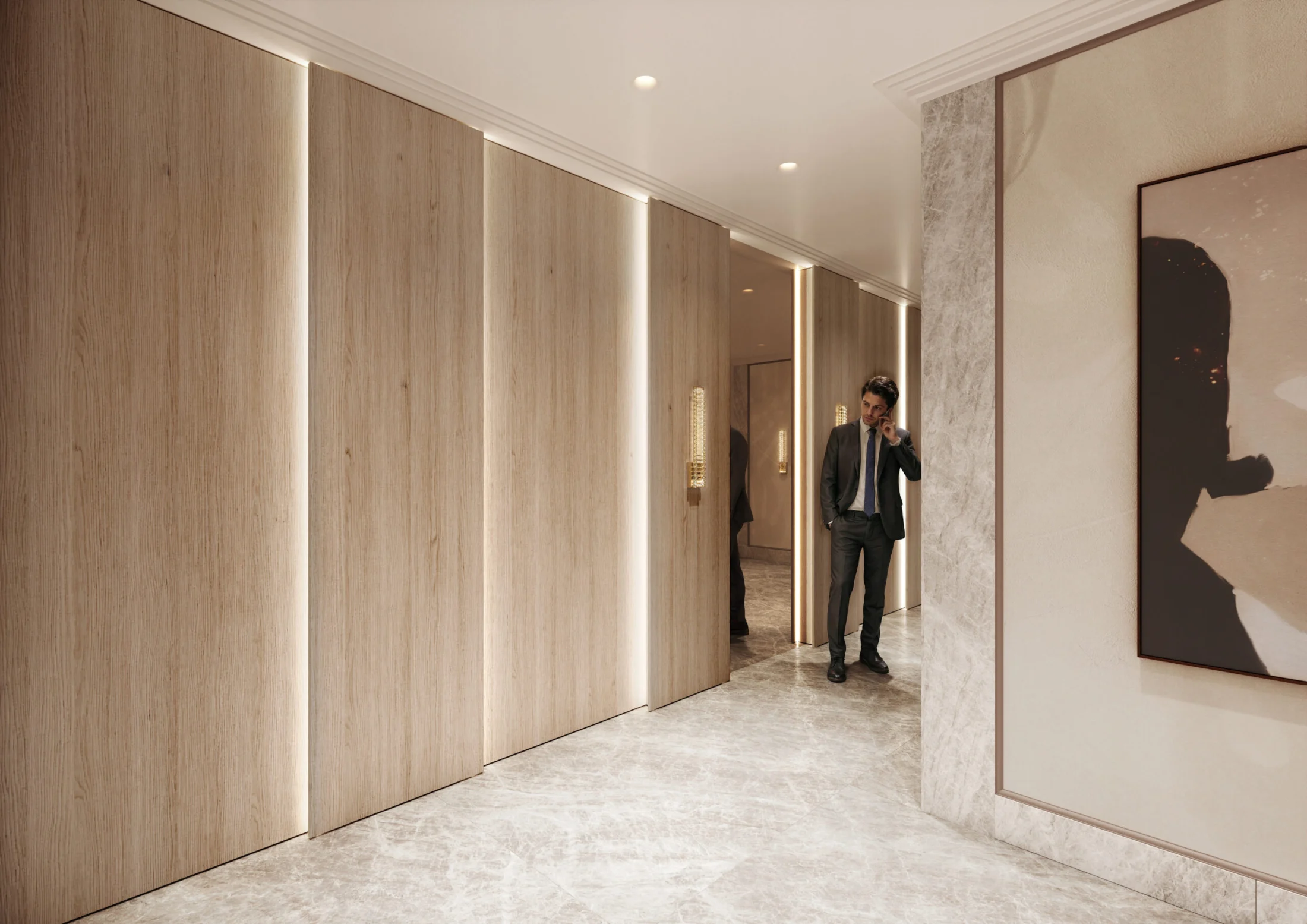 Green Estate Aria Residence foyer — 00.182