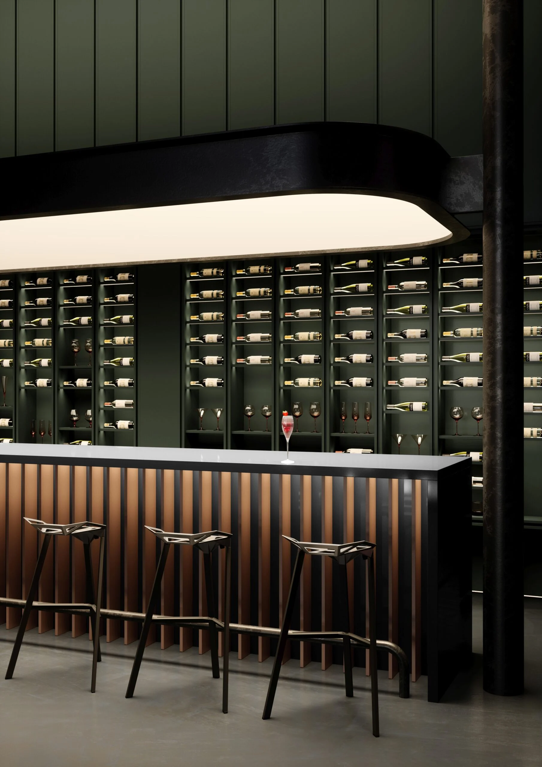 Kronospan Trends Collection ’24 — conceptual interior visual 299