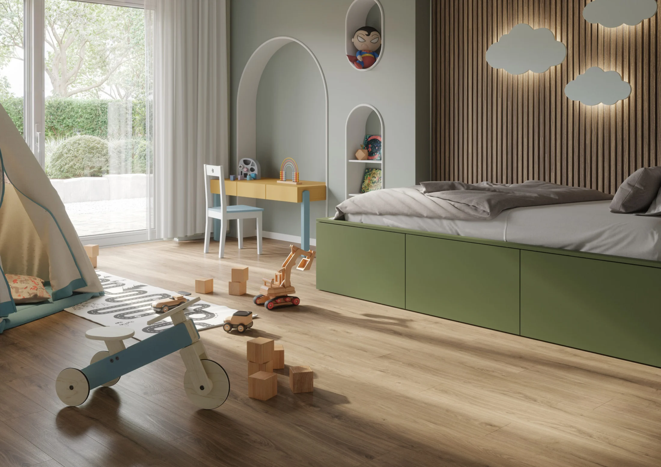 Kronospan Flooring Series ’26 — interior flooring visual 268