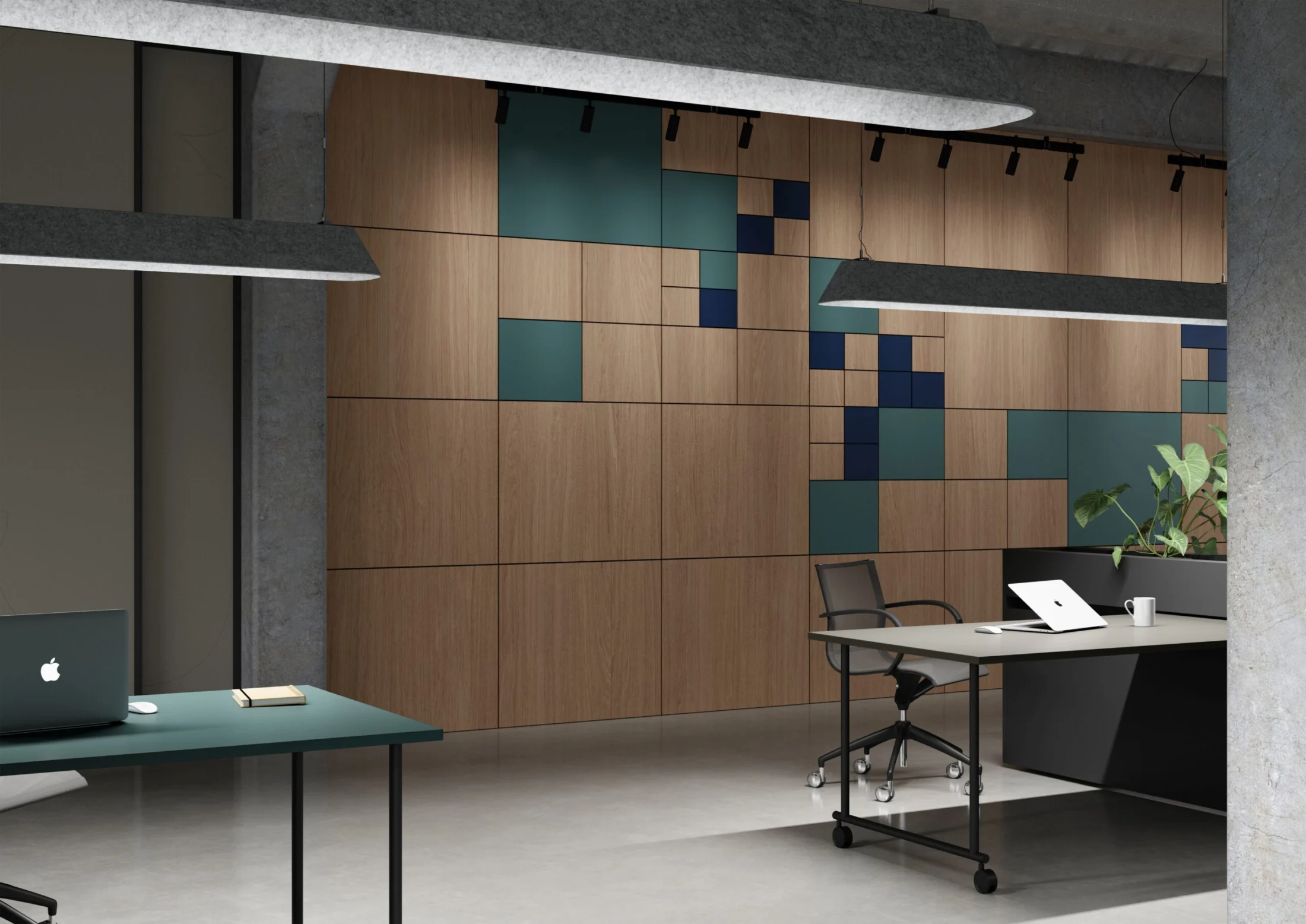 Kronospan Trends Collection ’24 — conceptual interior visual 302