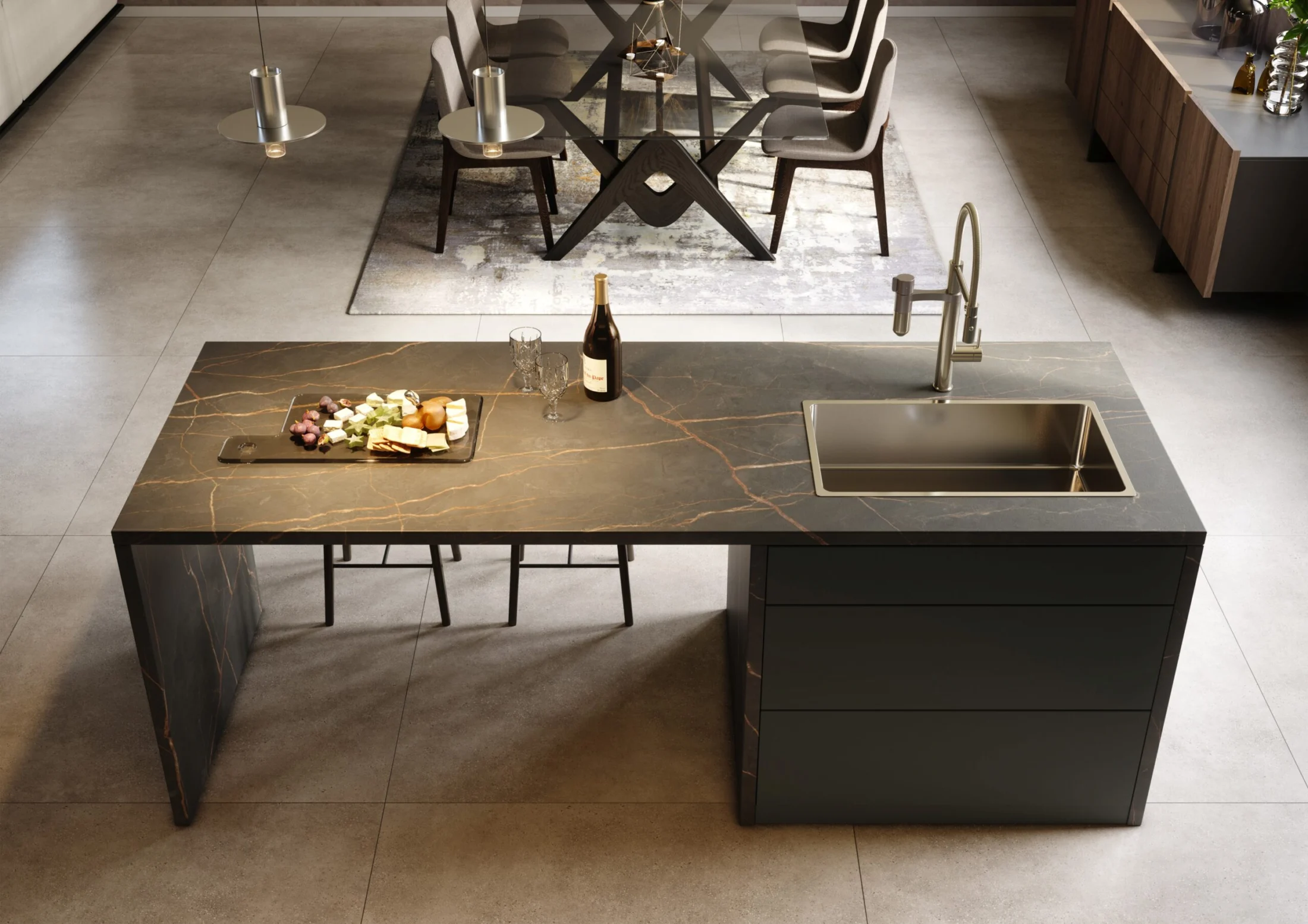 Kronospan Trends Collection ’24 — conceptual interior visual 292